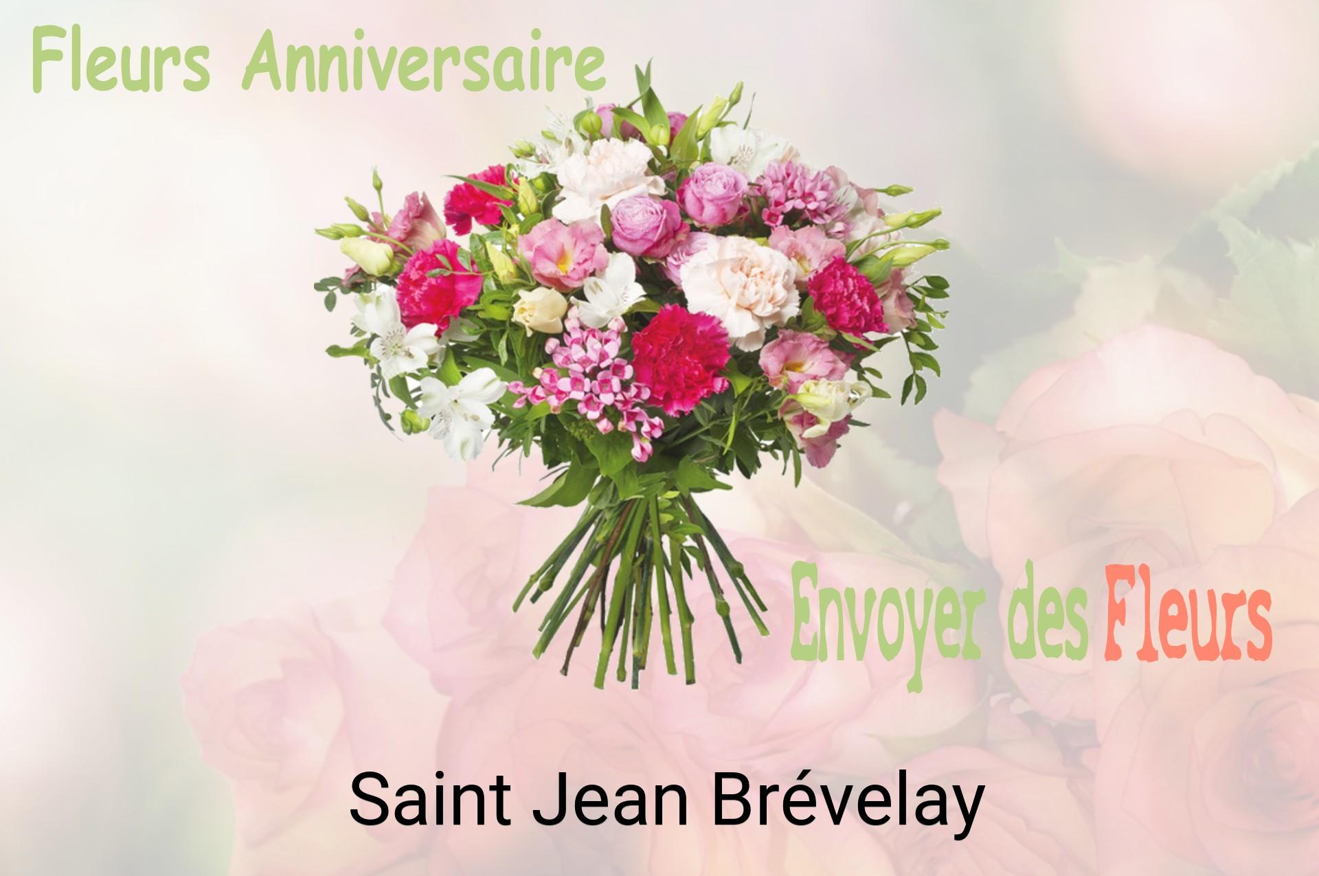 Bouquet de fleurs d’anniversaire livré à Saint-Jean-Brévelay