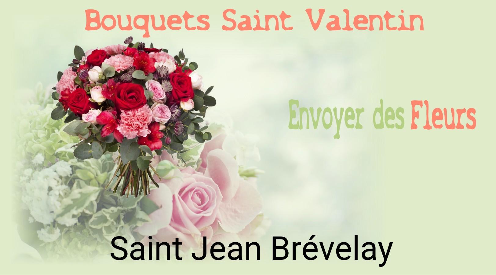 Roses de Saint-Valentin livrées à Saint-Jean-Brévelay